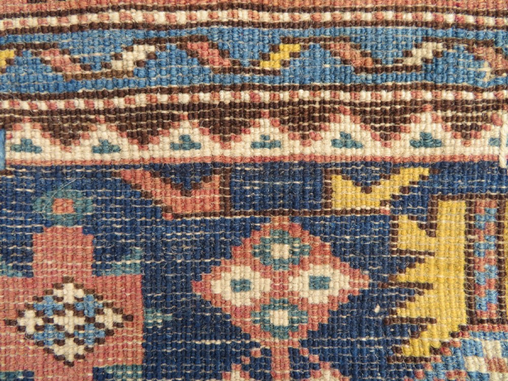ANTIQUE CAUCASIAN SHIRVAN RUG. 162CM X 112CM. View XVI