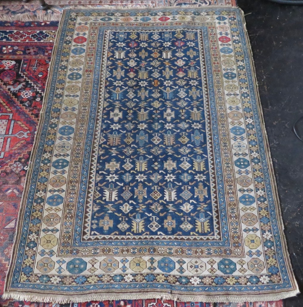 ANTIQUE CAUCASIAN SHIRVAN RUG. 162CM X 112CM. View XVII