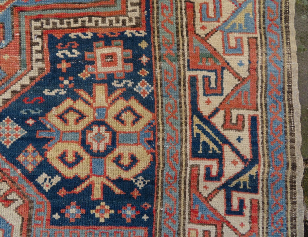 ANTIQUE CAUCASIAN KAZAK RUG. 168CM X 107CM. View XII