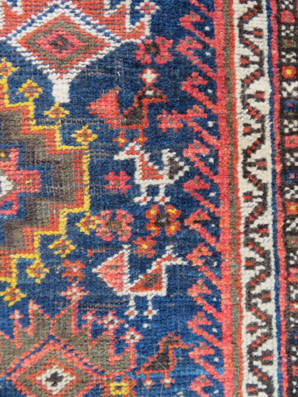 ANTIQUE KHAMSEH RUG. 153CM X 108CM. View VII
