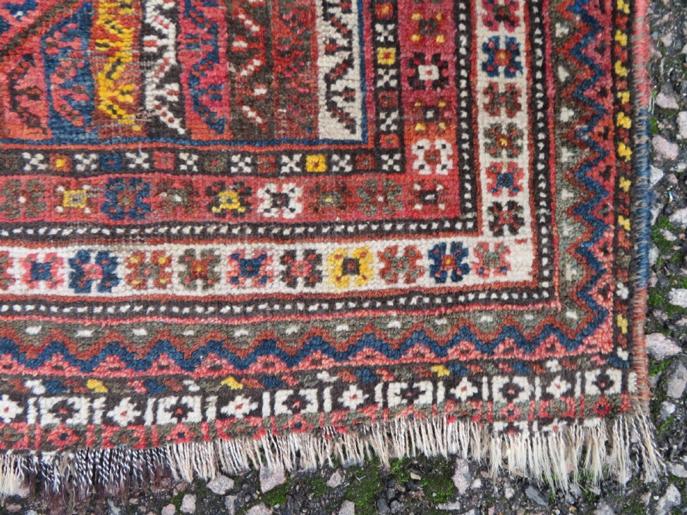 ANTIQUE KHAMSEH RUG. 153CM X 108CM. View XI