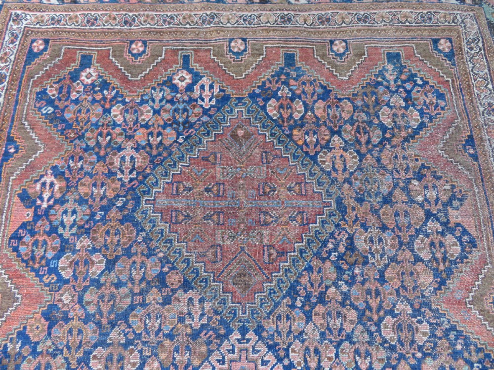 Khamseh Tribal Carpet. 296cm X 223cm. View IV