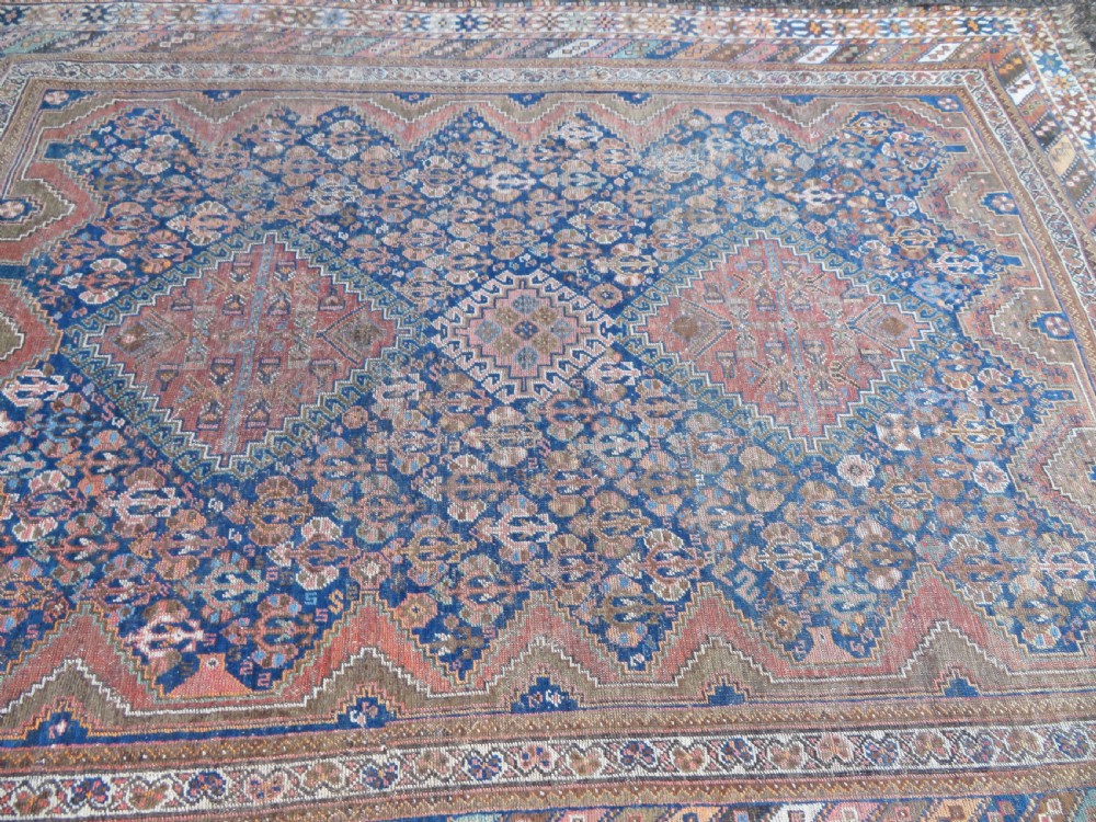 Khamseh Tribal Carpet. 296cm X 223cm. View XIX