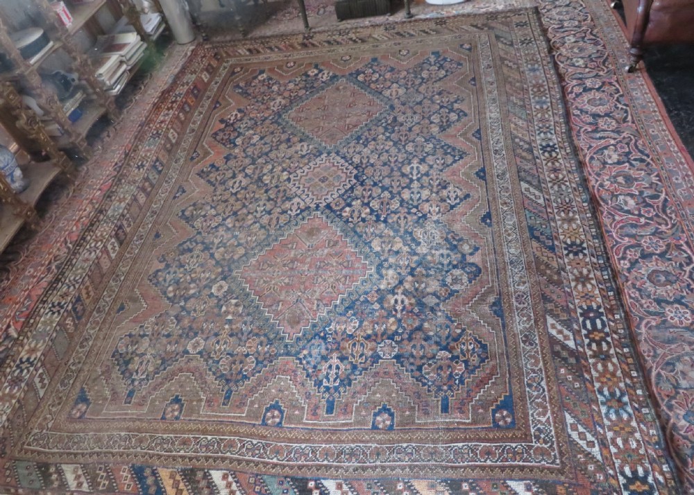 Khamseh Tribal Carpet. 296cm X 223cm. View XXVI