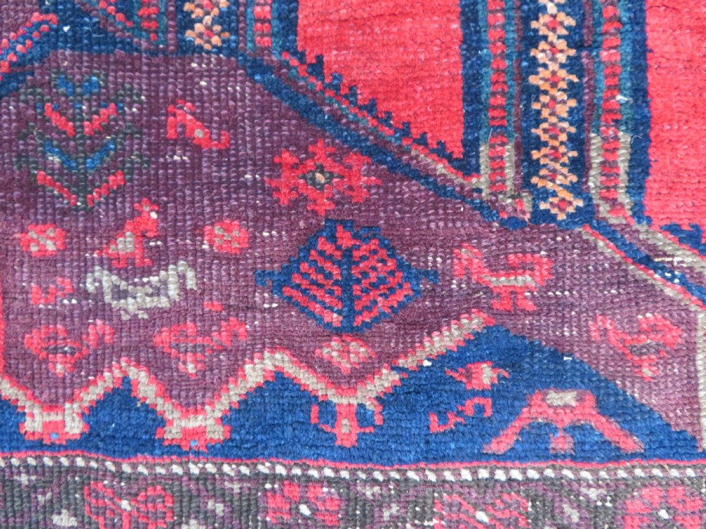 ANTIQUE DISTRESSED VISS MALAYER RUG. 198CM X 148CM. View IX