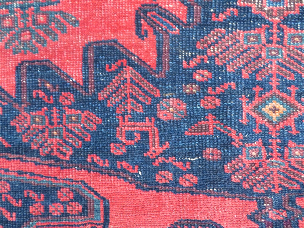 ANTIQUE DISTRESSED VISS MALAYER RUG. 198CM X 148CM. View XIII