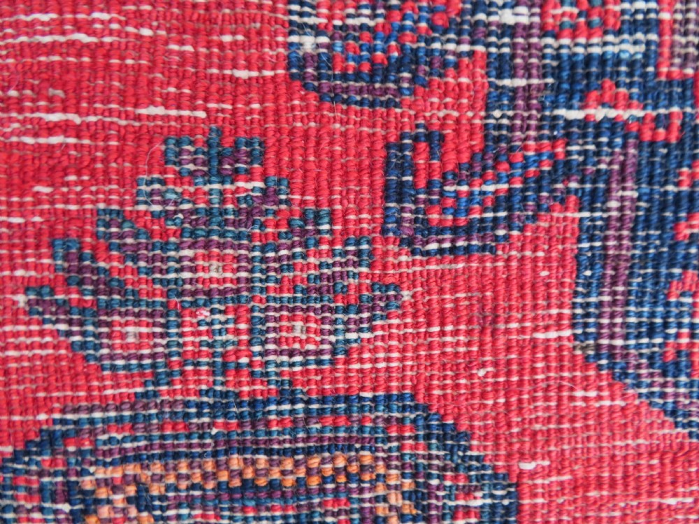 ANTIQUE DISTRESSED VISS MALAYER RUG. 198CM X 148CM. View XXIII