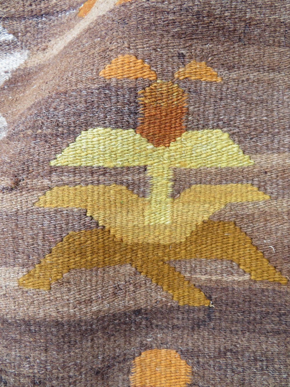 TURKISH ANATOLIAN BESSARABIAN STYLE LARGE KILIM CARPET RUG. 345CM X 261CM. View XVIII