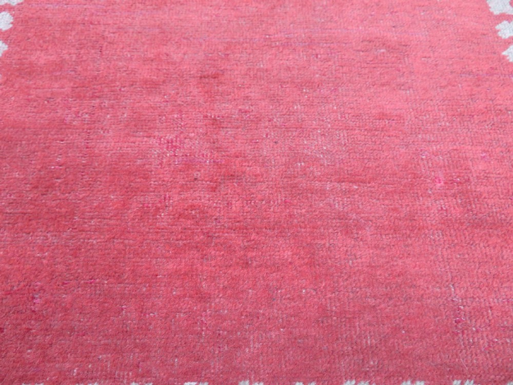 ANTIQUE TURKISH MUDJUR PRAYER RUG. 168CM X 126CM. View XIV