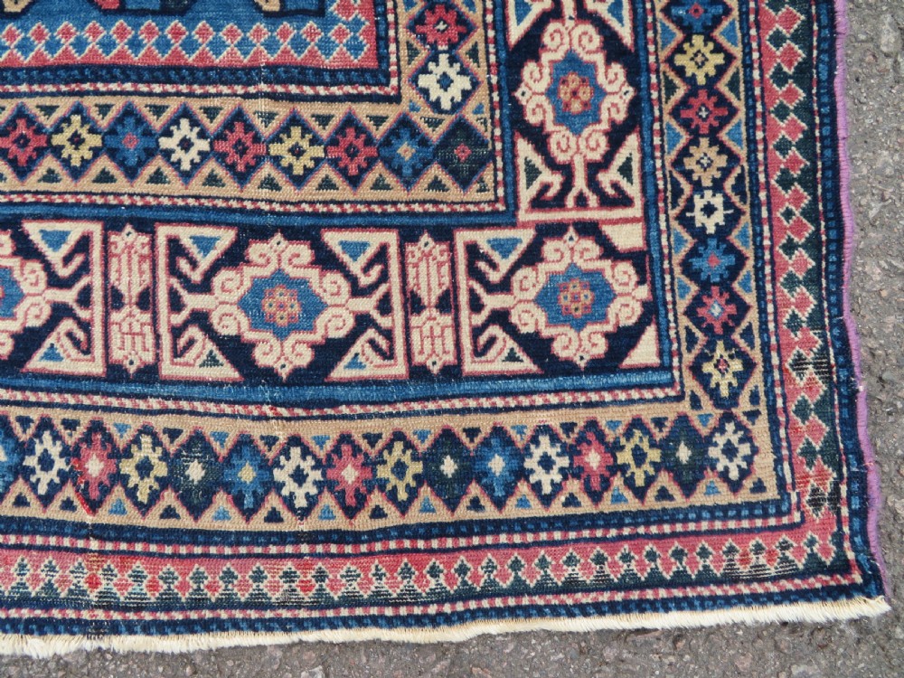 Antique Caucasian Kuba Rug. 176cm X 118cm. View IV
