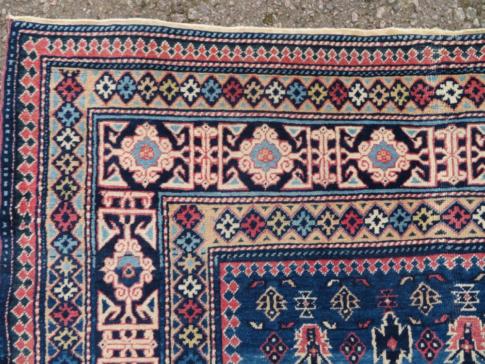 Antique Caucasian Kuba Rug. 176cm X 118cm. View V