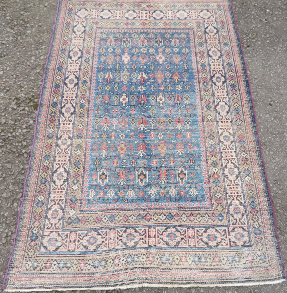 Antique Caucasian Kuba Rug. 176cm X 118cm. View X