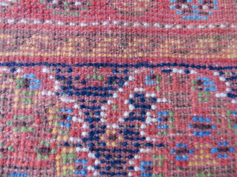 DISTRESSED ANTIQUE AFSHAR TRIBAL CARPET LARGE RUG. 266CM X 146CM. View XVIII