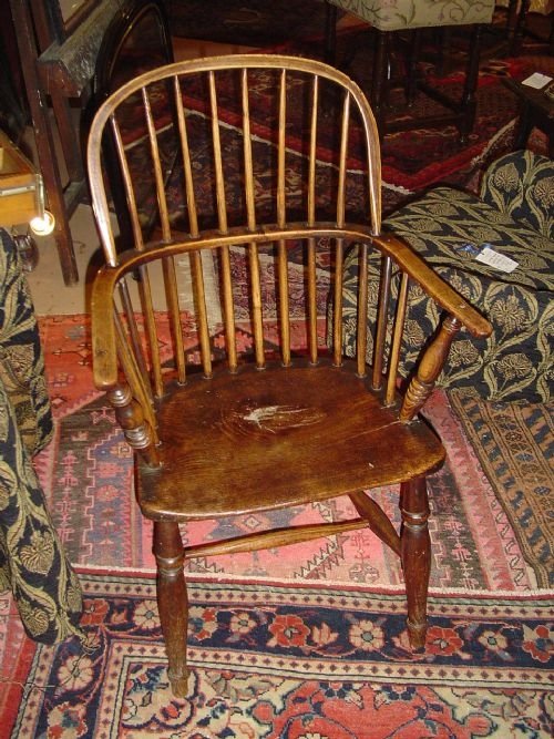 19th Century Lowback Windsor Chair