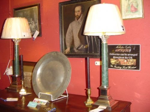 Pair of Large Table Lamps.