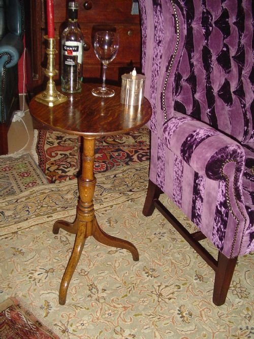A George 111 Oak Winetable. C 1780.