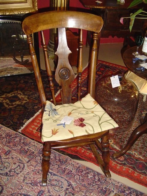 A 19th Century Fruitwood Rocking Chair.