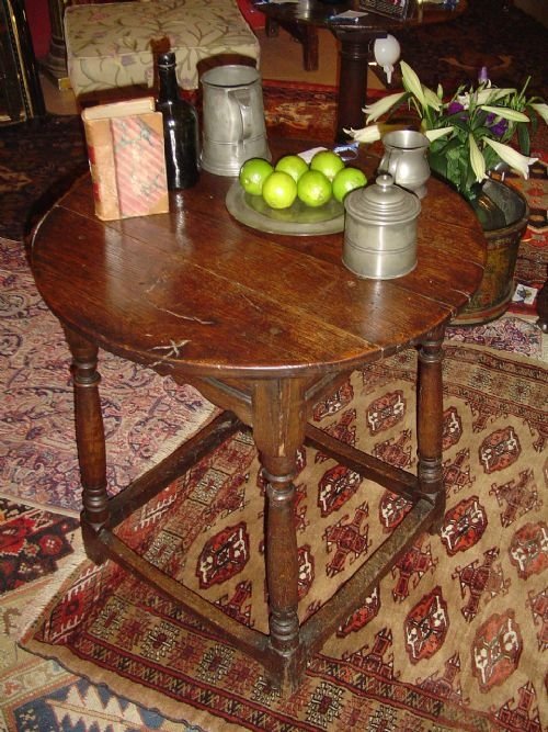 19th Century Jacobean Style Occassional Table