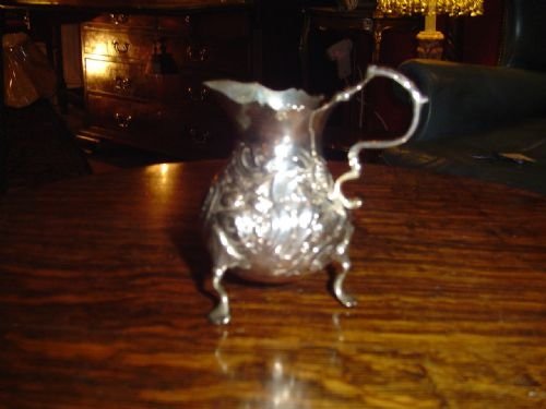 George 11 Silver Cream Jug. London 1749.