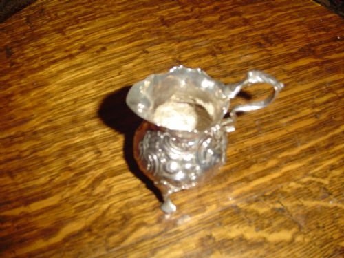 fig 2. George 11 Silver Cream Jug. London 1749.