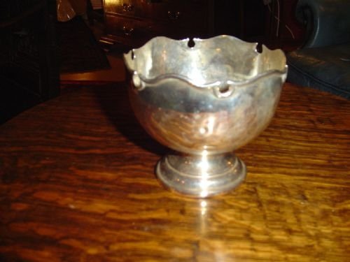 Small Silver Edwardian Bowl. 1905.
