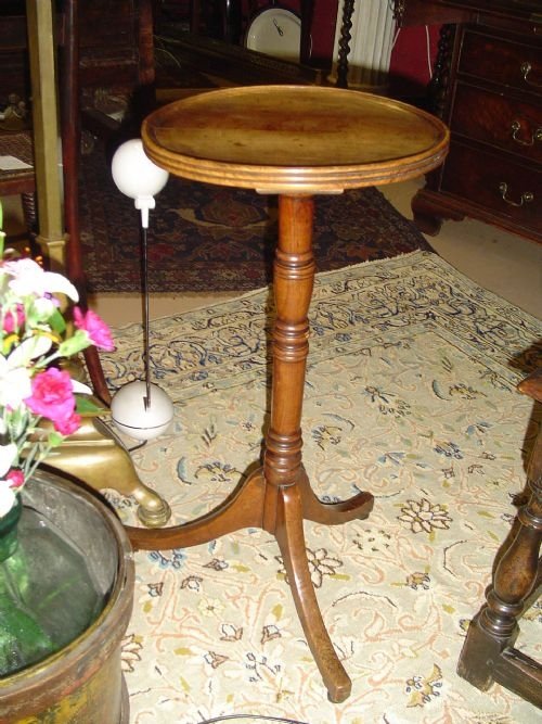 fig 2. George 111 Fruitwood Wine Table/candle Stand. c1780