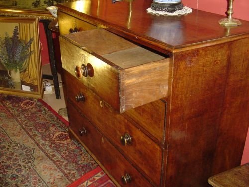 fig 3. Welsh 18th century Oak Chest. c1800.
