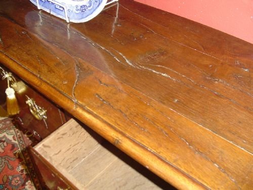 fig 2. An 18th Century Oak Low Dresser. c.1780.
