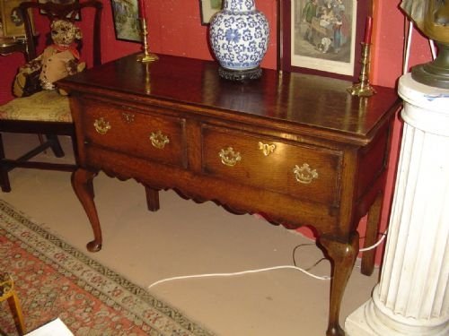18th Century Style Low Dresser.  Late 19th C.