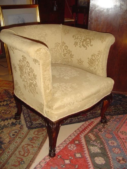 Mid Victorian Tub Armchair. C.1850