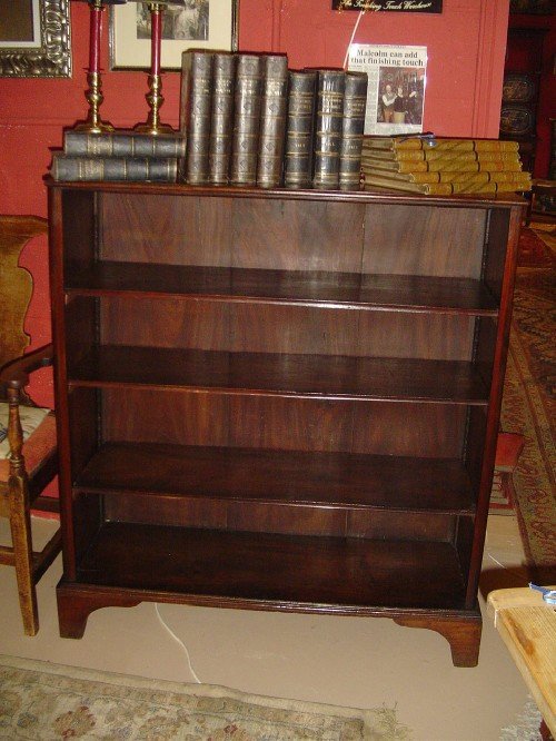 A Victorian Mahogany Bookcase.