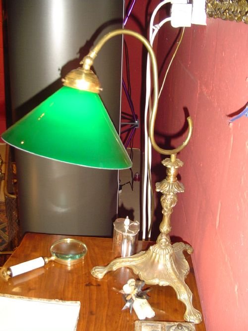 A Good French Desk Lamp. C1930.