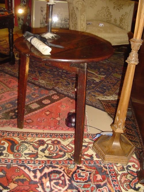 Small Proportioned 18th C. Cricket Table.