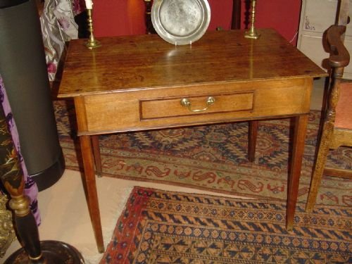 18th Century Oak Side Table. C. 1800