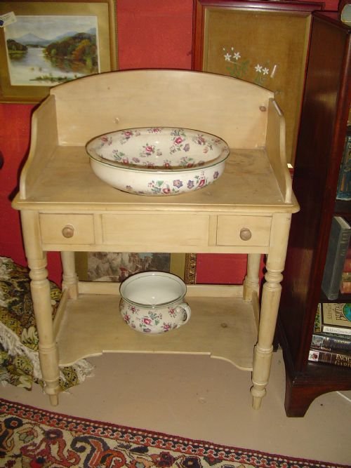 Victorian Pine Washstand.  C1900