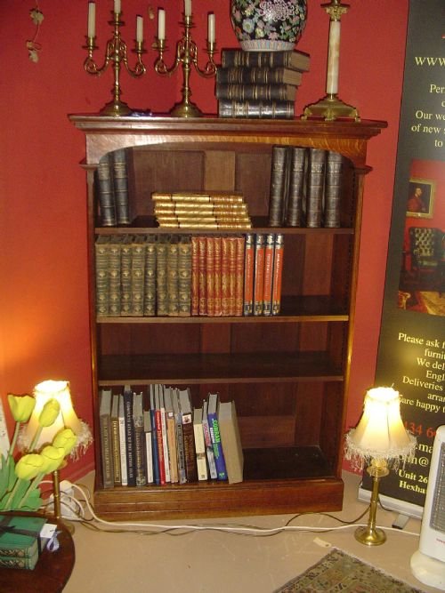 Edwardian Oak Bookcase.