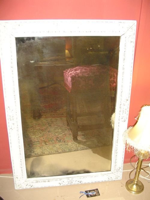 19th Century Painted Mirror