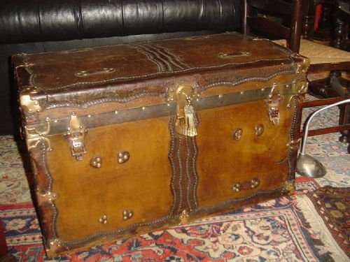19th Century American Steamer Trunk. C 1892.