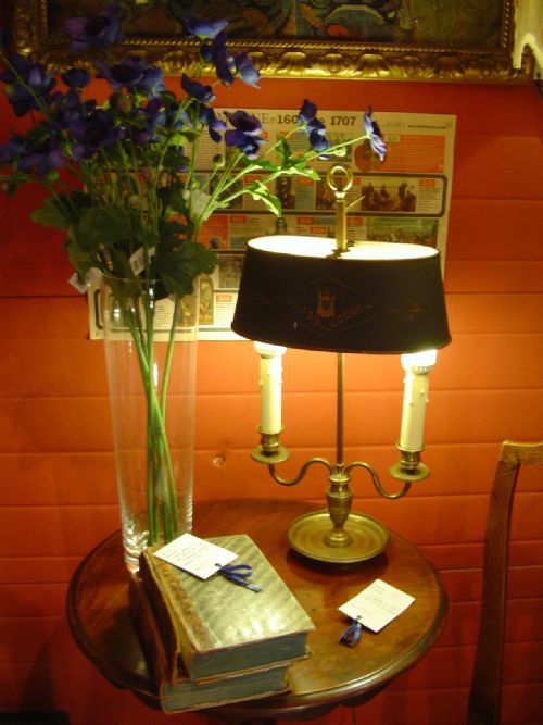 Stylish French Bouillotte Table Lamp. 19th C.