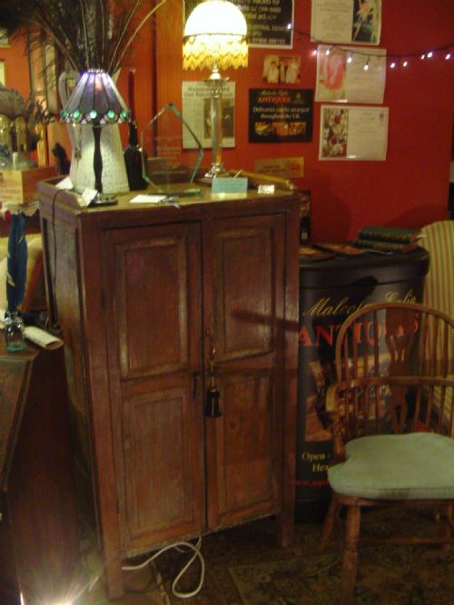 19th Century French Teak Cupboard.
