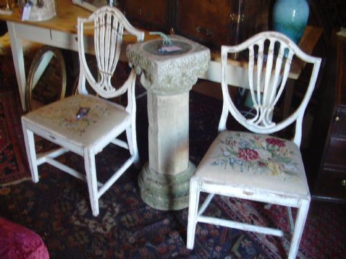 A Handsome Pair of Painted Chairs. C.1900
