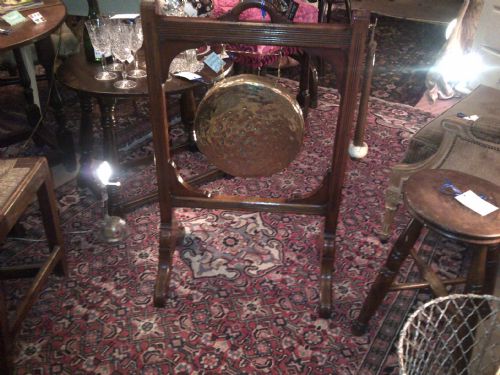 Edwardian Dinner Gong C.1900