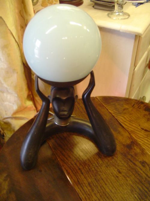Period Art Deco Table Lamp. C1930.