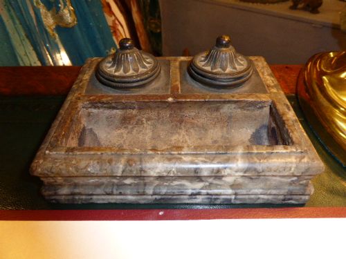Regency Marble Desk Stand. C1800.