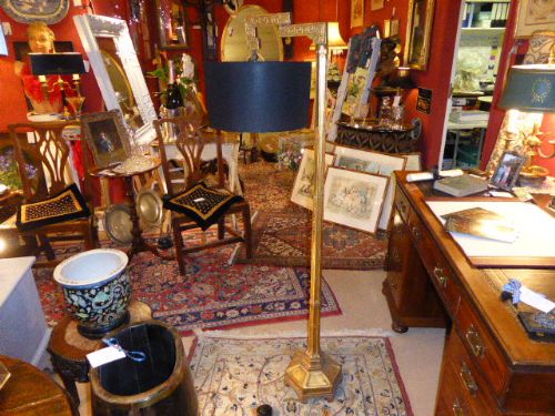 "Art Deco" Giltwood Standard Lamp. C.1930.