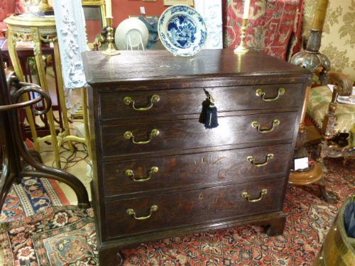 Fine Oak Chest of Neat Proportions. George 111.