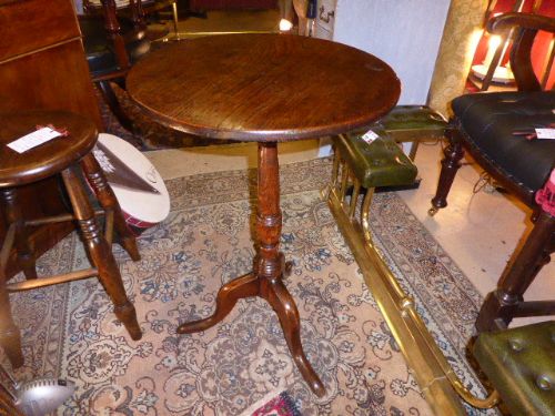 George 111 Oak Wine Table.  C1800.