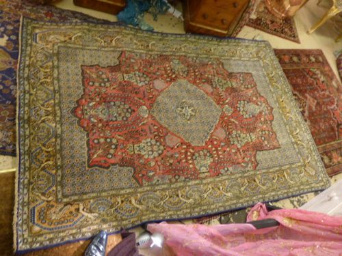 Rare Period Hamadan Rug. C.1930.