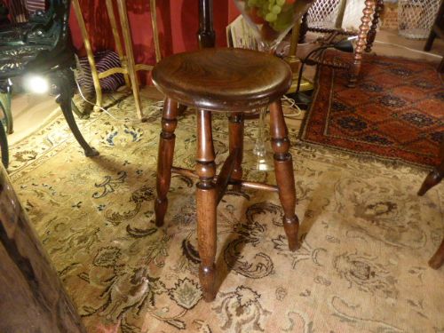 Victorian Kitchen Stool.