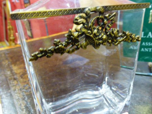 Stylish French Glass Decanter.  C.1920.